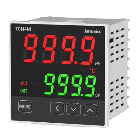 Autonics TCN4M-24R ,Ebat 72x72mm,Besleme 110v..220vac,Sensör PT100 TC,Çıkış Röle Ssr,Termostat,Isı Kontrol