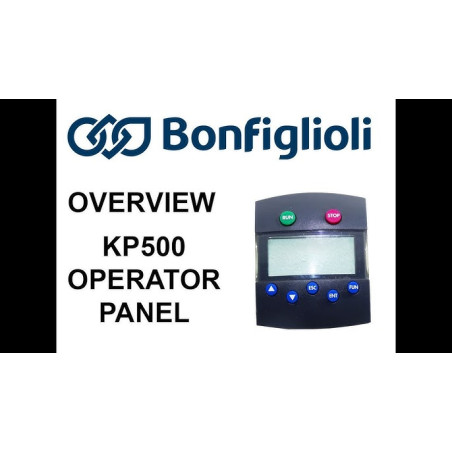 Bonfiglioli KP500 ,ACTIVE seri Sürücü için,Kontrol Panel