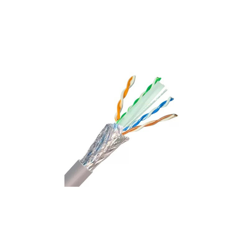 Erse SF UTP-4x2x23 ,8-Damar Tek Telli,Blendaj,CAT6 Ethernet Kablo