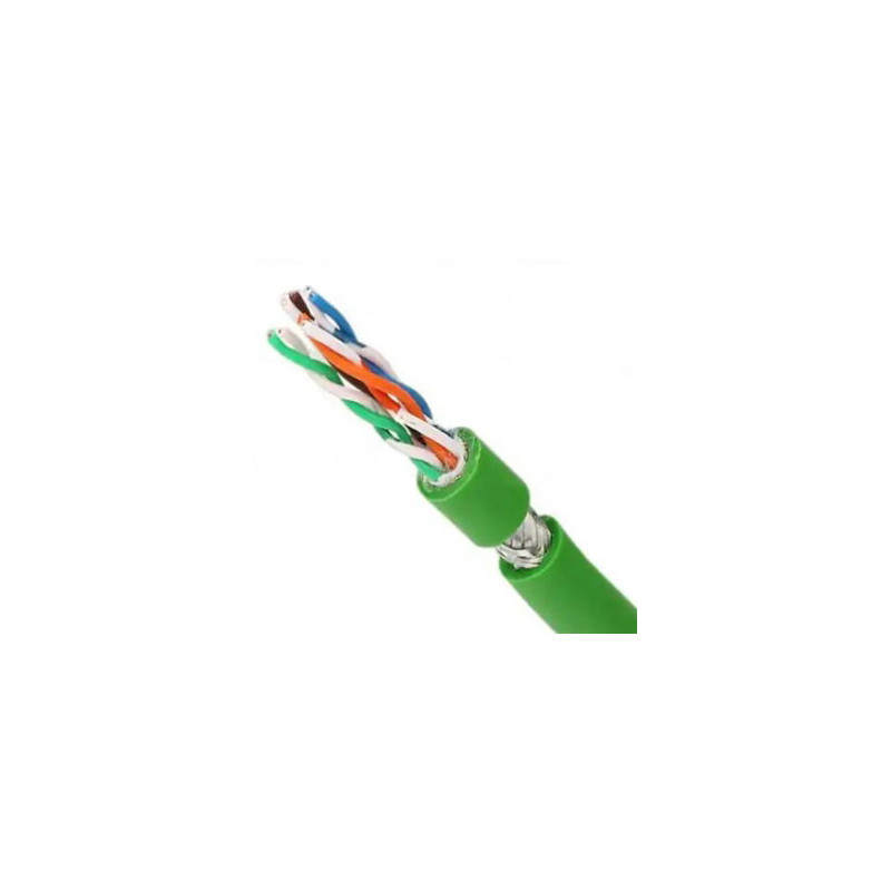 Erse SF UTP-4x2x23 ,8-Damar Tek Telli,Blendaj Folyo,CAT6 Ethernet Kablo