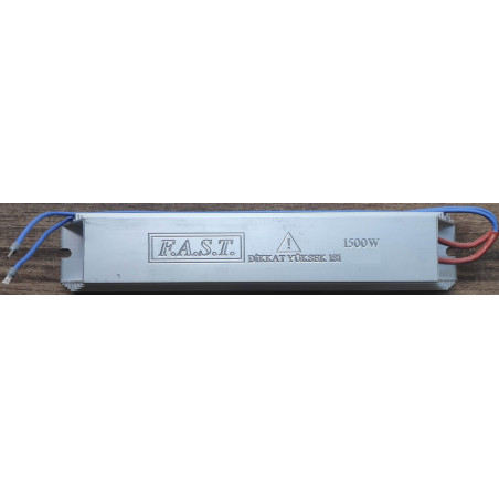 Fast RES-ALÜ-60R 1500W ,345x65x35mm,Alüminyum,Fren Direnç