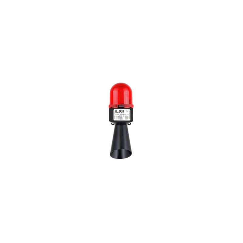 İlx İL-XMB-BH-24K ,Besleme 24vdc,Ses Borulu 130dB Multi,Renk Kırmızı Multi,Tepe Lamba