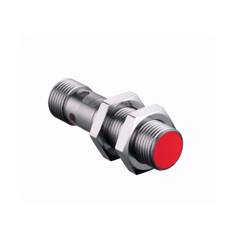 Leuze ISS112MM 4NO-4E0-M12 50136032 ,Ebat M12x50mm,Ölçüm 4mm,Çıkış PNP-NO,Besleme 10v..30vdc,Soket M12 4pin,Endüktif Metal Sensö