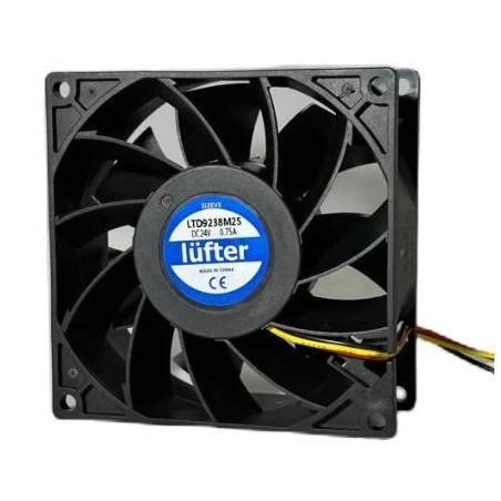 Lüfter LTD9238M2S ,Ebat 92x38mm,Besleme 24vdc 0.75A 12W,Hava 87-Cfm,3-Kablo Fan