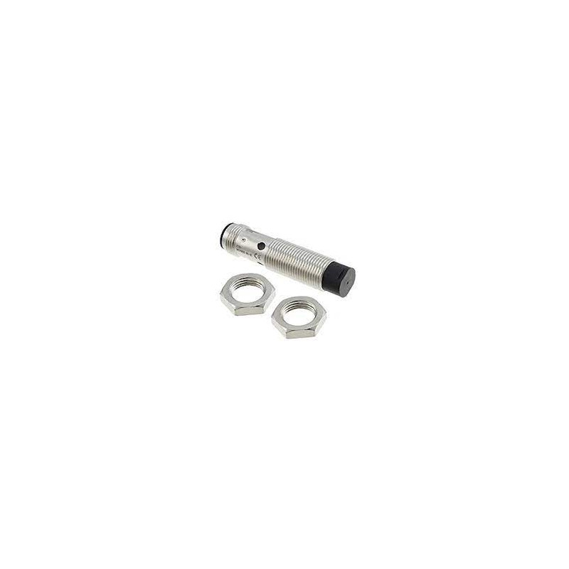 Omron E2B-M12KN08-M1-B2 ,Ebat M12x51mm,Ölçüm 8mm,Çıkış PNP-NC,Besleme 10v..30vdc,Soket M12 4pin,Endüktif Metal Sensör