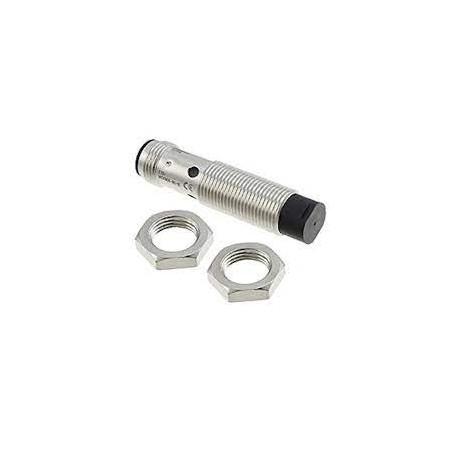 Omron E2B-M12KN08-M1-B2 ,Ebat M12x51mm,Ölçüm 8mm,Çıkış PNP-NC,Besleme 10v..30vdc,Soket M12 4pin,Endüktif Metal Sensör