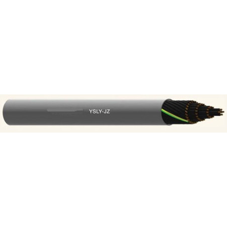 Trio YSLY-4x0.50 ,Kesit 0.50mm ,4-Damar Çok Telli,Pvc Kumanda Kablo