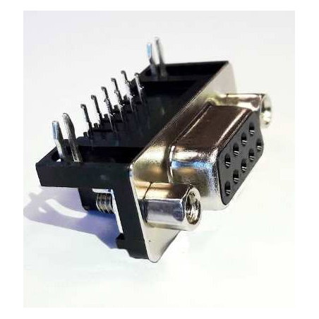 Connfly DS1037-09FNAKT74 ,9pin,Pcb Açı,Dişi Dsub Port