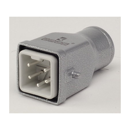 Emas EBM05FU30 ,Düz Seyyar,Kilitsiz 5pin Erkek,Makine Fiş
