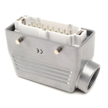 Emas EBM16FU10 ,Açılı Seyyar,Kilitsiz 16pin Erkek,Makine Fiş