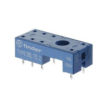 Finder 95.15.2.SMA ,İnce-8pin,Pcb Röle Soket