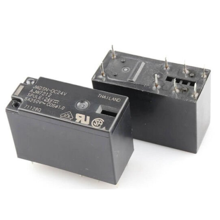 Panasonic JW2SN-DC24V ,Bobin 24vdc,Kontak 2A2K 5 Amper,İnce-8pin,Röle