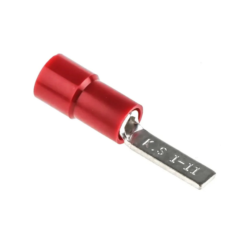 Terminalsan BIK-101 ,0.50...1.5mm,100-adet, Bıçak Tip Kablo Ucu