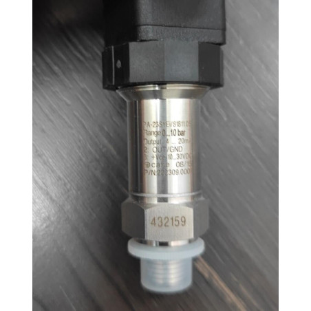 Keller PA-23SYEİ 10 mA ,Montaj 1 4,Ölçüm 0..10-bar,Çıkış 4..20mA,Besleme 12..24vdc,Soket DIN-4-Pin,Basınç Sensör Transmitter