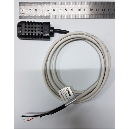 Gemo GM-HT-01 ,LT102HT Uyumlu, Ebat 53x13x27mm, 3-Kablo 1.5mt,Isı-Nem Sensör Transmitter