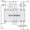 Sick RLY3-HAND100 1085346 ,Besleme 24vdc,Kontak-2A1D,Güvenlik Röle