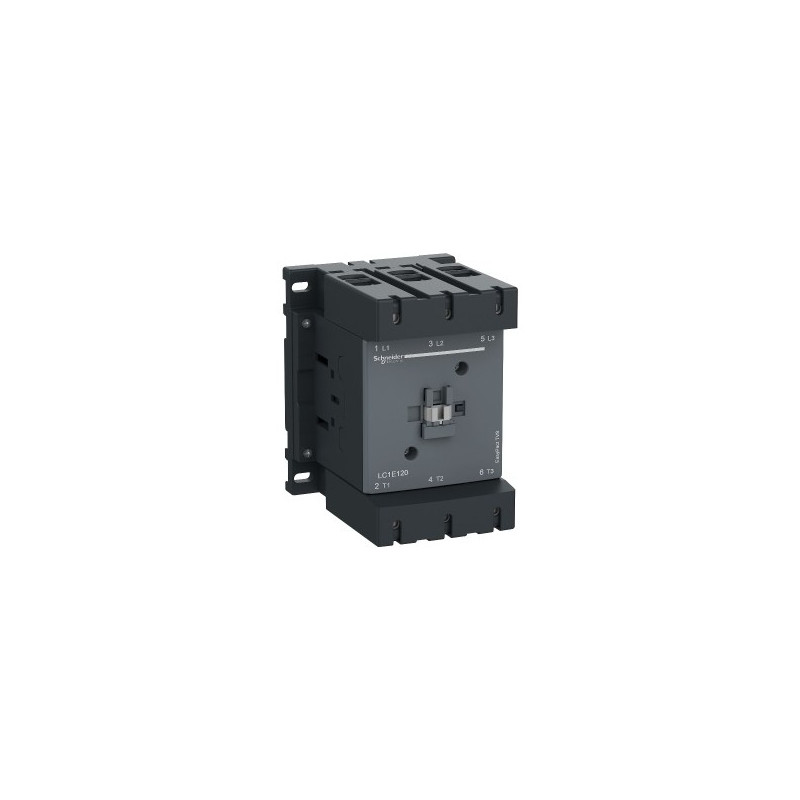 Schneider LC1E120M5 ,Easy,Bobin 220vac,Güç 55kw 120 Amper,Yardmcı Kontak 1A1K,Kontaktör