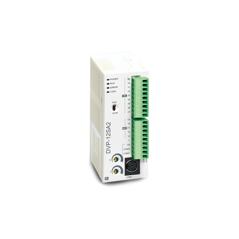 Delta DVP12SA211R ,Besleme 24vdc,Giriş 8-Dijital,Çıkış 4-Röle,Plc Cpu Modül