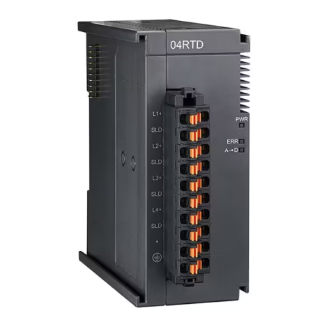 Delta AS04RTD-A ,Besleme 24vdc,Giriş 4-PT100,Plc Ek Genişleme Isı Modül