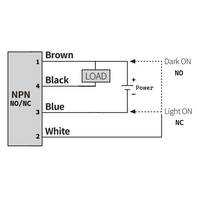 Autonics BRP400-DDT ,Ebat M18x75mm,Ölçüm 40cm,Çıkış NPN-NO NC,Besleme 10v..30vdc,4-Kablo 2mt,Cisim Fotosel