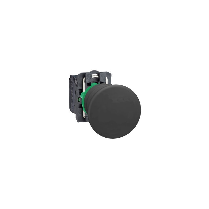 Schneider XB5AC21 ,Montaj 22mm,Kontak-1A,Siyah Mantar Yaylı,M22 Buton