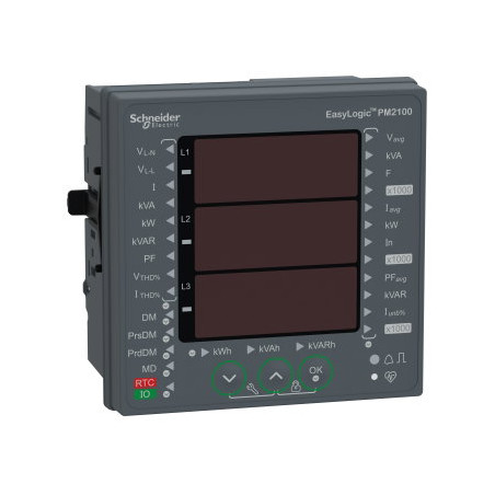 Schneider MULTISER-METSEPM2110 ,3-Faz,Şebeke Analizör