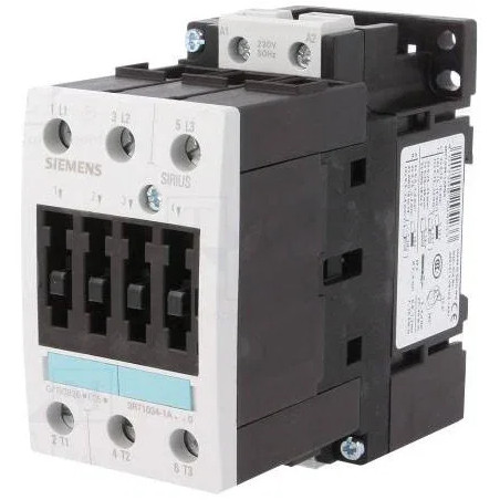 Siemens 3RT1034-1AP00 ,Bobin 220vac,Güç 15kw 32 Amper,Kontak-3A,Kontaktör
