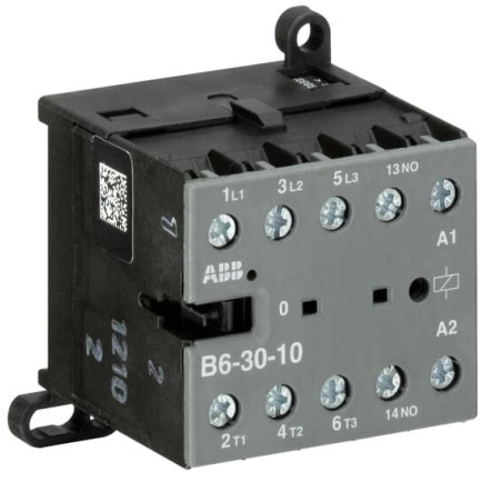 Abb B6-30-10 ,Bobin 220vac,Güç 4kw 9 Amper,Kontak-3P 1A,Mini Kontaktör
