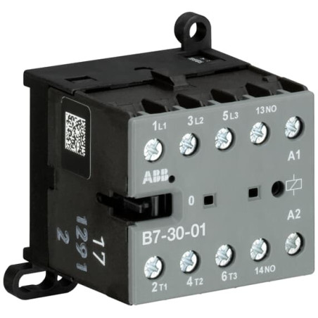 Abb B7-30-10-80 ,Bobin 220vac,Güç 5.5kw 12 Amper,Kontak-3P 1A,Mini Kontaktör