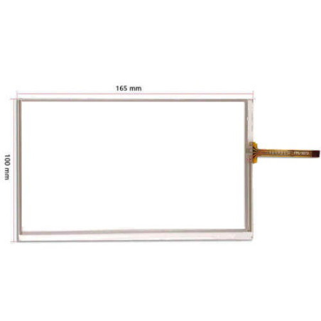 Çin TOUCH-7.0R ,Model 7.0 ,Ebat 165x100mm,Sağ Soket 4pin,Dokunmatik Cam Touch