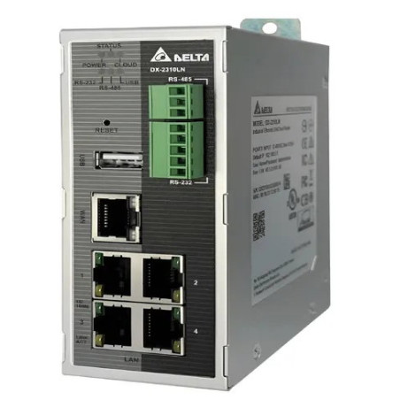 Delta DX-2310LN ,Ray Tip,Besleme 24vdc,5-Port Hub Bulut Router