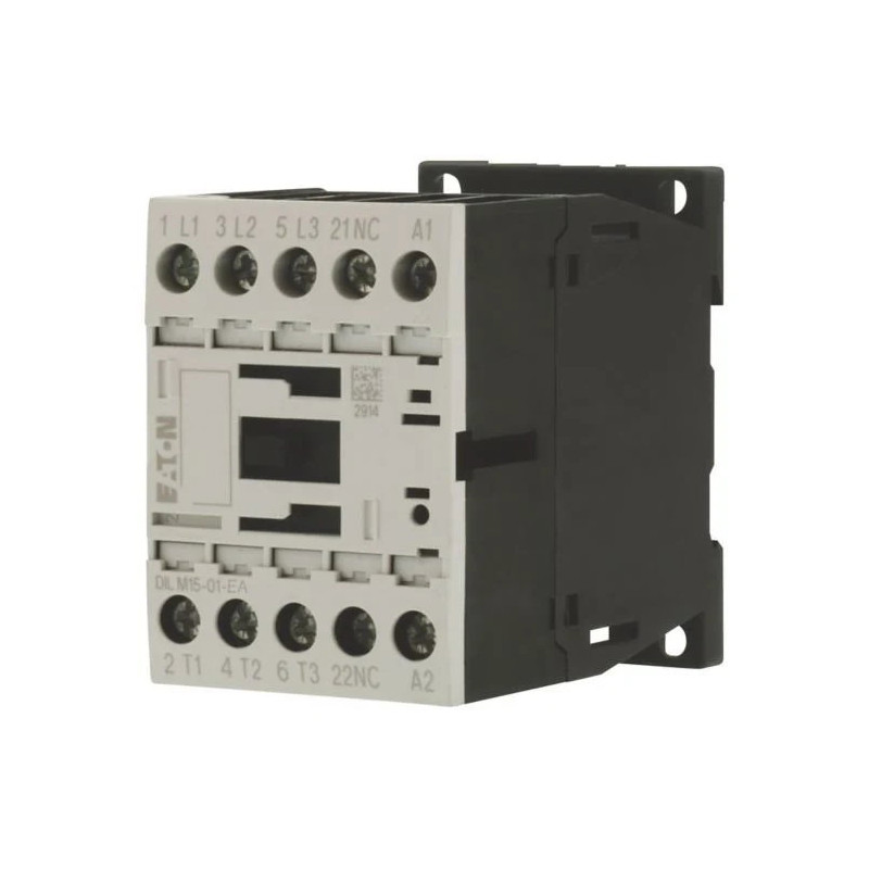 Eaton DILM15-01-EA ,Bobin 220vac,Güç 7.5kw 15 Amper,Kontak-3P 1K,Kontaktör