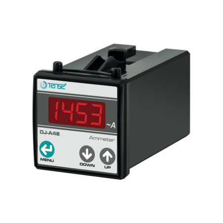 Tense DJ-A48 ,Ebat 48x48mm,Besleme 220vac,Ölçüm X 5 Trafo,Dijital Ampermetre
