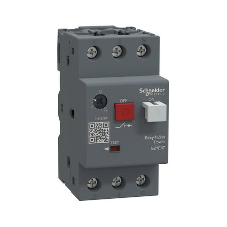Schneider GZ1E07 ,Ayar 1.6..2.5 Amper,Motor Koruma