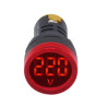 Tork AD116DSV-K ,Kırmızı-24v..550vac,M22 Voltmetre