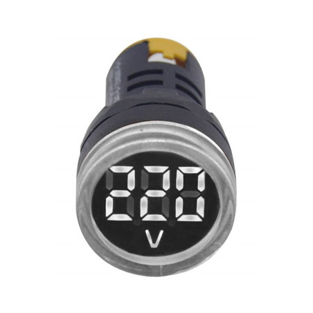Tork AD116DSV-B ,Beyaz-24v..550vac,M22 Voltmetre