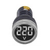 Tork AD116DSV-B ,Beyaz-24v..550vac,M22 Voltmetre