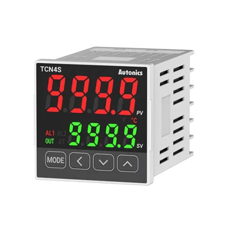 Autonics TCN4S-22R ,Ebat 48x48mm,Besleme 24v..48vdc,Sensör PT100 TC,Çıkış Röle Ssr,Isı Kontrol Termostat
