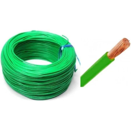 Seval H50V-K 0.50-YŞ ,Kesit 0.50mm ,1-Damar Çok Telli,Yeşil 100mt NYAF Kablo