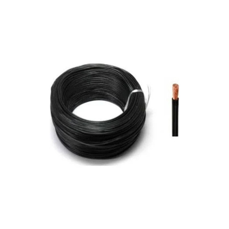 Han NYAF-0.34-SH ,Siyah 0.34mm 1-Damar Çok Telli 100mt NYAF Kablo