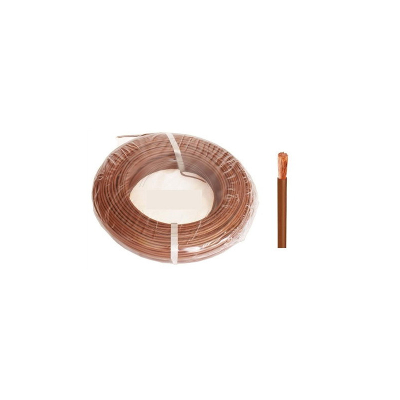 Seval H50V-K 1.5-KH ,Kesit 1.5mm ,1-Damar Çok Telli,Kahve 100mt NYAF Kablo