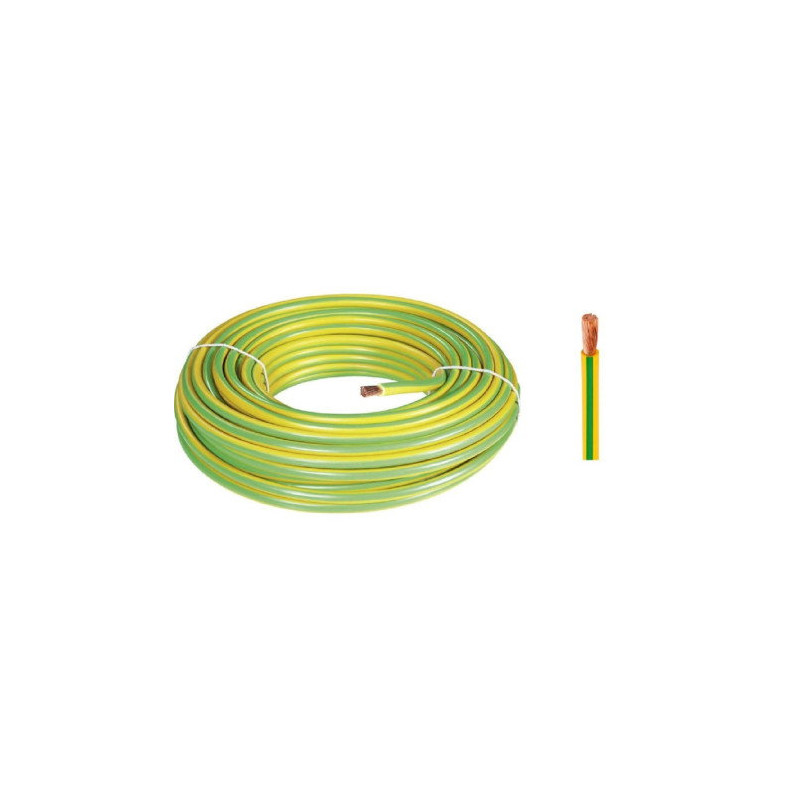 Seval H50V-K 2.5-SY ,Kesit 1.5mm ,1-Damar Çok Telli,SarıYeşil 100mt NYAF Kablo
