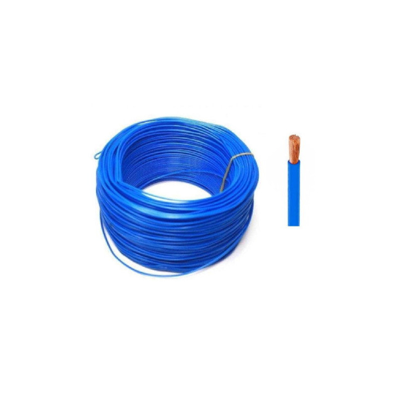 Seval H50V-K 6-MV ,Kesit 6mm ,1-Damar Çok Telli,Mavi 100mt NYAF Kablo