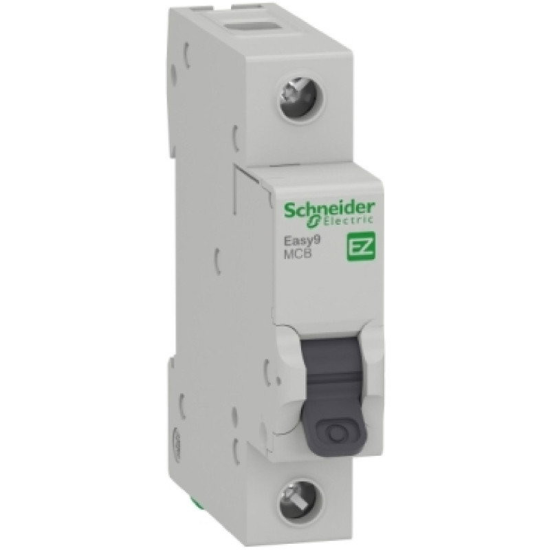 Schneider EZ9F34106 ,Easy9 4.5kA,1-Faz 1x6a,C-Tip,6 Amper,Otomatik Sigorta