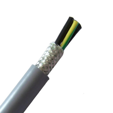 Nks YSLY-4x1 ,Kesit 1mm ,4-Damar Çok Telli,Pvc Kumanda Kablo