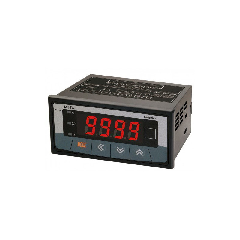 Autonics MT4W-AA-4N ,Ebat 96x48mm,Besleme 110v..220vac,Ölçüm 0..5A,AC Voltmetre