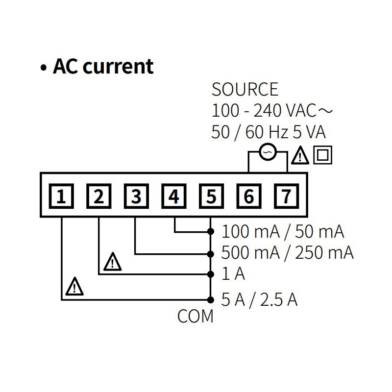 Autonics MT4W-AA-4N ,Ebat 96x48mm,Besleme 110v..220vac,Ölçüm 0..5A,AC Voltmetre