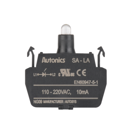 Autonics SA-LA ,Beyaz-220v,M22 Buton Lamba