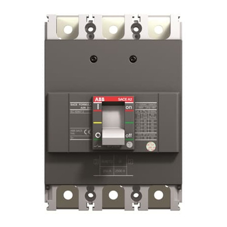 Abb A2N250-160A ,3-Faz 3-Kutup,160 Amper 36kA,Ayarsız,Kompakt Şalter Devre Kesici