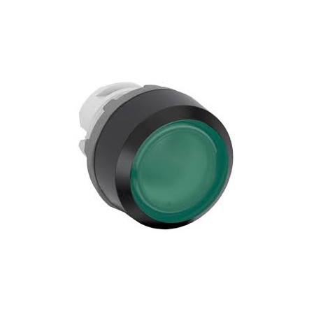 Abb MP1-11G ,Montaj 22mm,Işıklı,Yeşil Buton Kafa